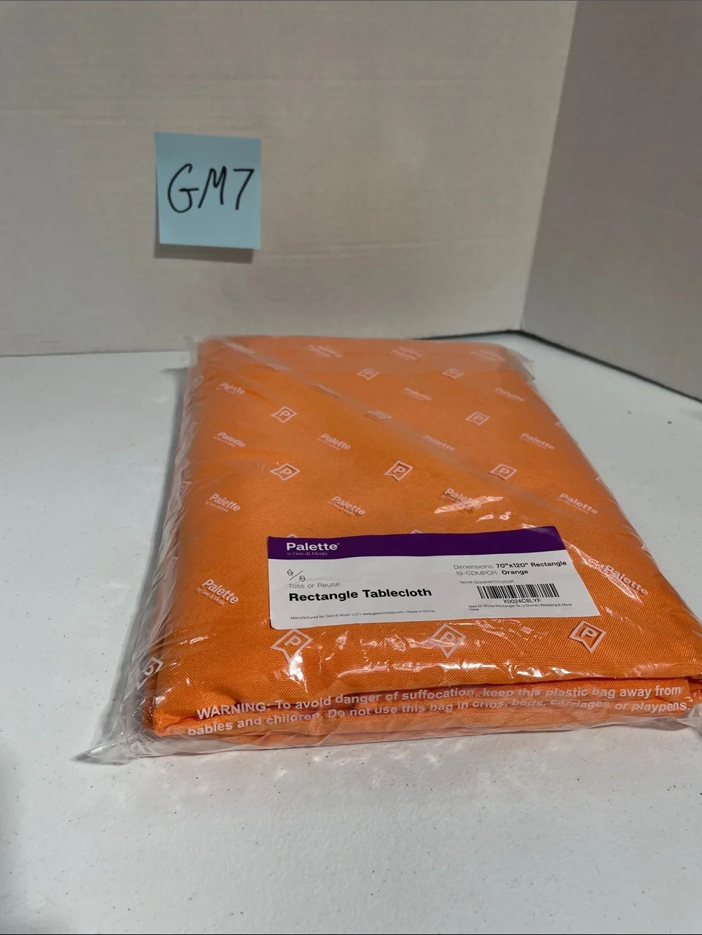 Orange Rectangle Tablecloth